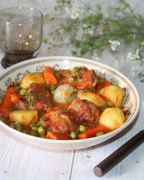 Navarin d agneau aux légumes printanières Chez Vanda Navarin agneau