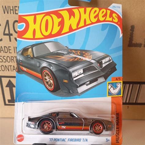 Pontiac Firebird T A Super Treasure Hunt Sth Lote L Hot Wheels Shopee Brasil