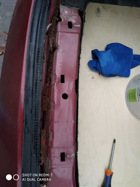 Проблема протекания воды в багажник Ниссан альмера н 16 седан. — Nissan ...