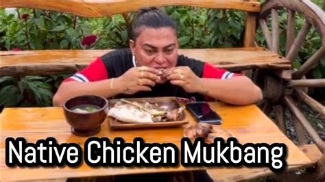 Native chicken Mukbang. - YouTube