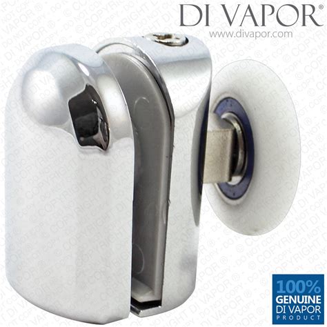 Di Vapor (R) Top Glass Curved Shower Door Roller | 6mm to 8mm Glass ...