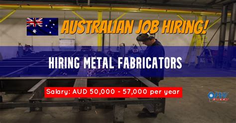 Hiring Metal Fabricators For Red Rock Internships Australia Ofw Buddy