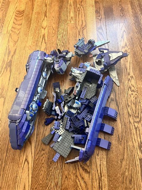 Covenant Spirit Dropship HALO MEGA CONSTRUX 96 COMPLETE Pelican