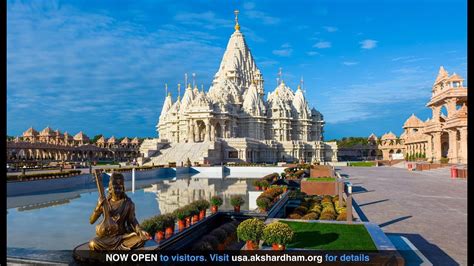 Akshardham Mandir In Robin S Hill New Jersey North America Youtube