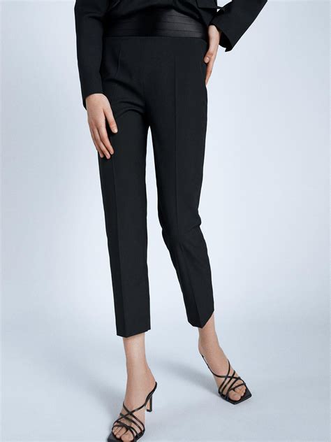 Брюки женские Zara XAZ264335VEQP S Черные (DD8000005235973) – в ...