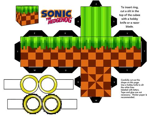 Sonic Green Hill Zone Classic Ground Block by mikeyplater on DeviantArt