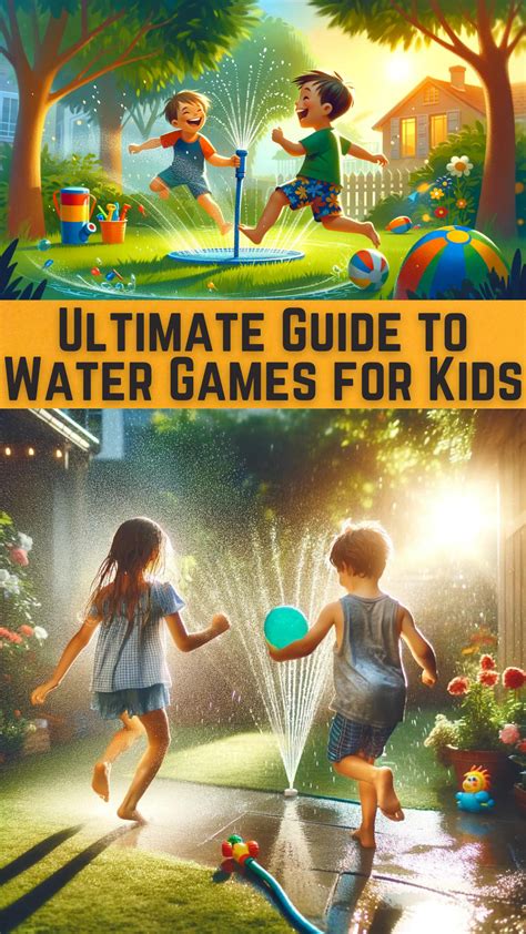 Ultimate Guide to Water Games for Kids | Sisemut Blog