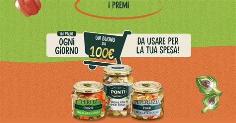 Concorso Ponti Il Gusto Dell Estate Italiana Vinci 140 Buoni Spesa