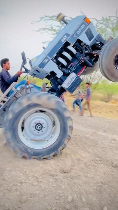 💪arjun Rj51 Eicher 485 Tractor New Trending🔥stunt Video Arjunrj51