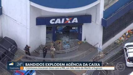 V Deo Bandidos Explodem Ag Ncia Da Caixa Econ Mica Federal Em S O