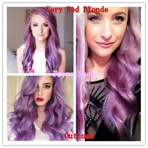 Very Red Blonde Hair Color With Oxidant 12 45 Bremod Permanent Hair Color Shopee Philippines