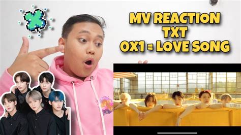 MV REACTION 149 TXT 0X1 LOVE SONG I Know I Love You Ina