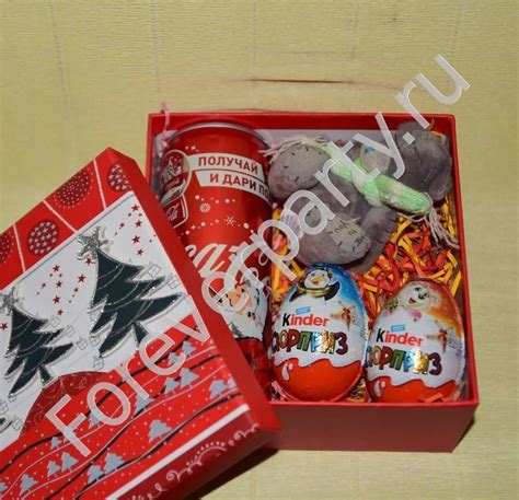 Сладкий набор в коробке, подарок подруге, девушке