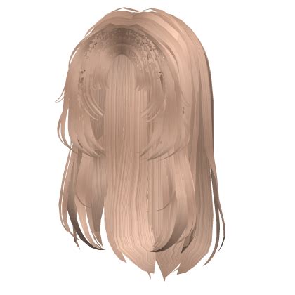 Blonde Messy Hime Hair Cut Roblox