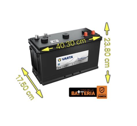 BATTERIA TRATTORE CAMION 200Ah 950A 6V VARTA N12 Promotive Heavy Duty