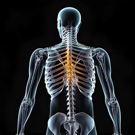 premium photo  skeleton    highlighted