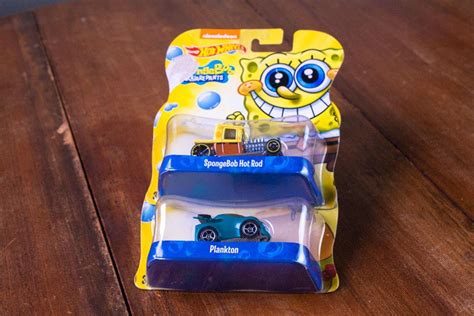 Nickelodeon Hot Wheels Spongebob Squarepants Hot Rod Plankton Car