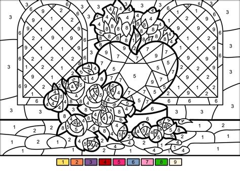 Colorir Por Numeros Adulto - Desenhos de Colorir com Números para Adultos