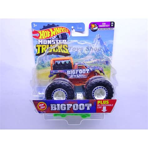 Jual Hot Wheels Monster Trucks Bigfoot Shopee Indonesia