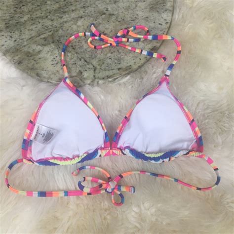 Old Navy Swim Multicolor Striped Old Navy Bikini Top Poshmark