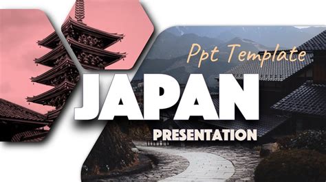 Animated Japan Themed Powerpoint Presentation Animation With Morph Transition Free Ppt Template