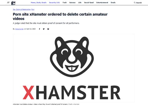 Popular Porn Site XHamster Receives A Court Order To Delete All Amateur Videos Posted Without