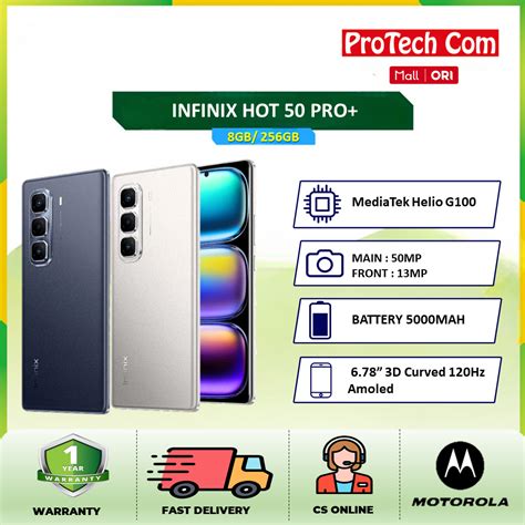 Jual Infinix Hot Pro GB Up To GB Extended RAM Helio G D Curved Hz