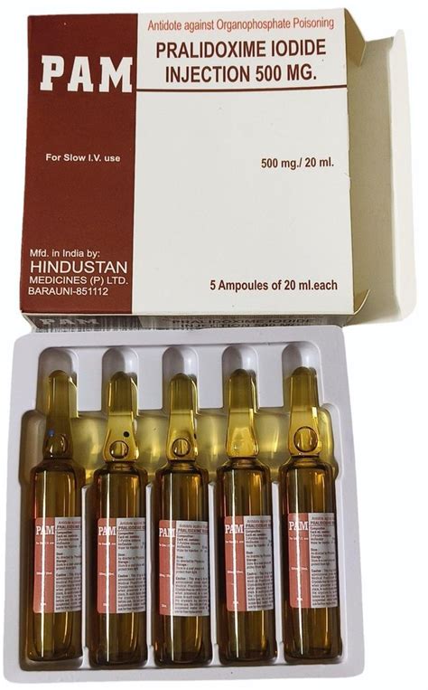 Pralidoxime Iodide Injection Strength Mg At Best Price In Begusarai