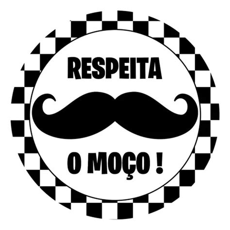 Painel Redondo Festa Respeita O Moço Bigode 1 50 X 1 50 MercadoLivre