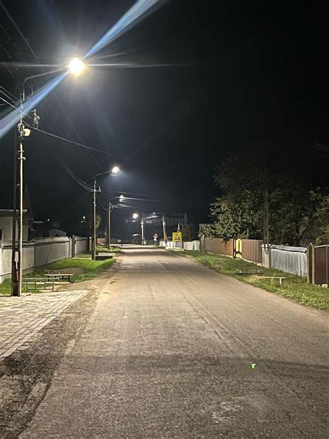 Iluminatul Public N Comuna F Nt Nele Asigurat Cu De L Mpi Led