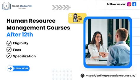 Human Resource Management Courses After 12th 2024 Full Details