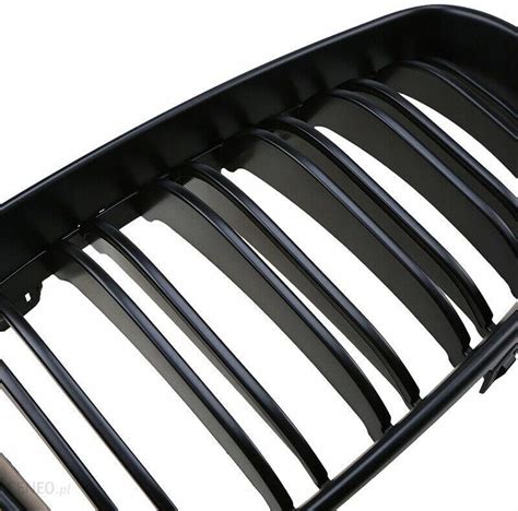 SHR GERMANY GRILL NERKI BMW E81 E87 07 12 LCI CZARNY MATT DUAL 163MBD