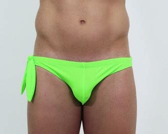 Men Bikini Crochet Swimsuit Sexy Beach Bottom Etsy