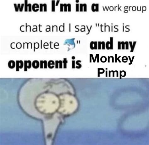 Squidward Makes Monkey Pimp Disappointed In Him Rshitposting