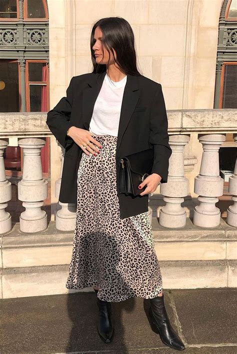 10 Cool Ways To Style A Leopard Satin Skirt Be Daze Live Leopard