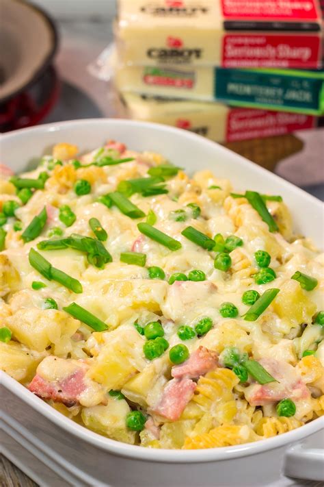 Cheesy Ham And Potato Casserole Spicedblog