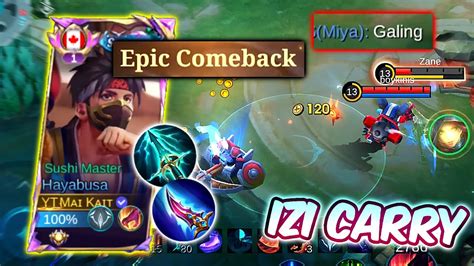 HAYA COMBACK HOW TO BEAT ENEMY MARTIS EARLY SNOWBALL HAYABUSA