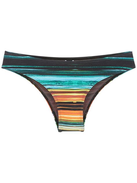 Lygia Nanny Printed Waikiki Bikini Briefs Farfetch