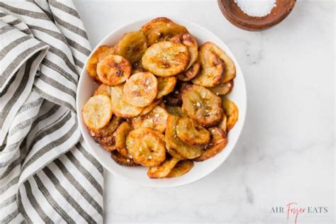 Seasoned Air Fryer Banana Chips