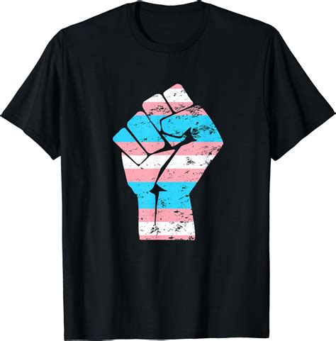 Resist Fist Transgender Flag Trans Pride T Shirt