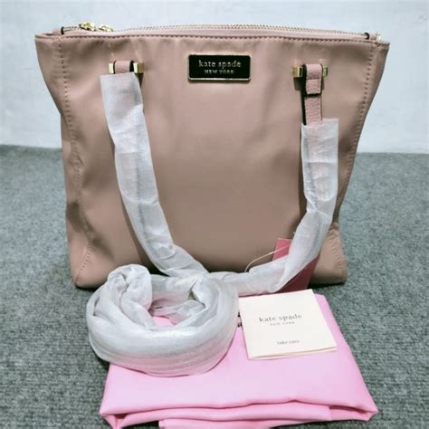 Jual Ks Tote Nylon Nude Pink Shopee Indonesia