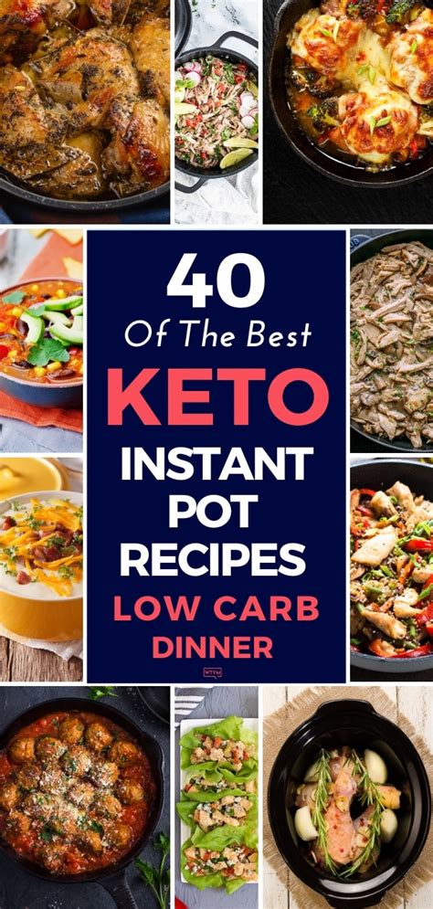 40 Easy Keto Instant Pot Recipes Low Carb Pressure Cooker Meals