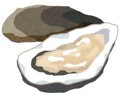 牡蠣のイラスト | かわいいフリー素材集 いらすとや