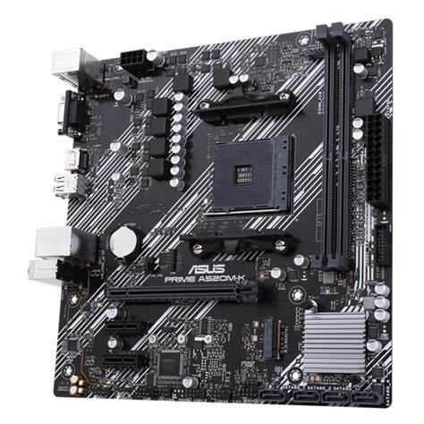 Motherboard Asus Prime A520m K Am4 3ra Gen Ddr4 M2 Precio Calidad