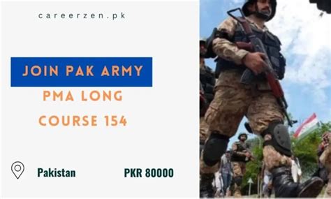 Join PAK Army PMA Long Course 154 2024 Apply Now