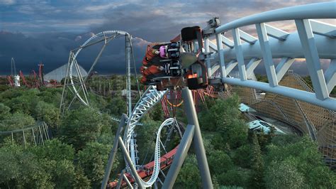 Six Flags America Roller Coasters