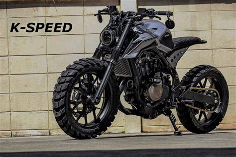 Custom Honda Cb500 Street Brat Tracker That Will Turn Heads