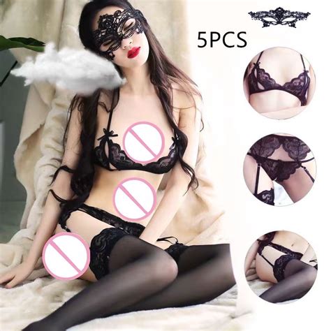 Women Sexy Lingerie Set Hot Erotic Lingerie Terno Lace Underwear For