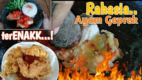 Bikin Ketagihan Ini Rahasianya Resep Ayam Geprek Super Enakk 🔥