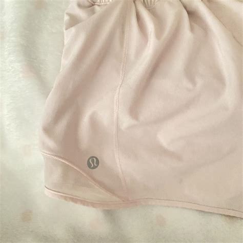 Lululemon Strawberry Milkshake Pink Hotty Hot Shorts Depop